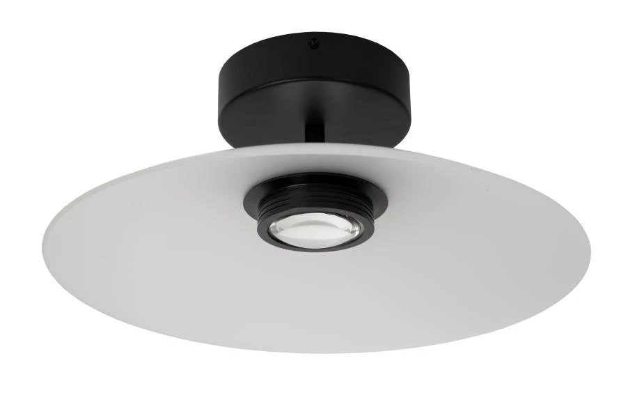 Lucide Premium MENGA - Plafonnier - Ø 40 cm - LED Dim. - 1x11W 2700K - Opalin - éteint